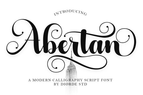 Abertan: A Sweet & Beautiful Handwritten Font for Luxury Branding