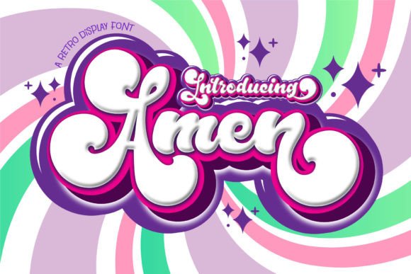 Amen Script Handwritten Font for Elegant Digital Branding