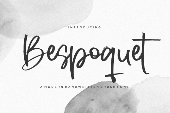 Bespoquet: A Delicate Script Handwritten Font for Thoughtful Design