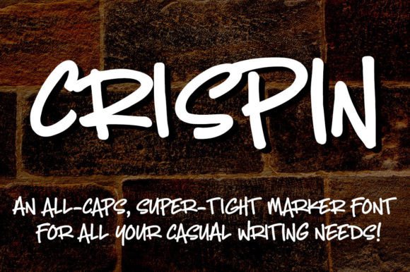 Crispin Script Handwritten Font for Real Business Branding