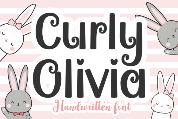 Curly Olivia: A Friendly Handwritten Font for Small Business Branding