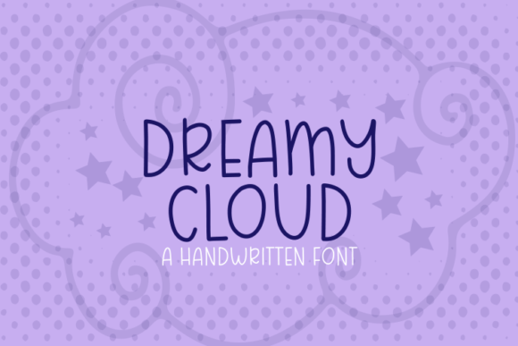 Dreamy Cloud Script Handwritten Font for Makers