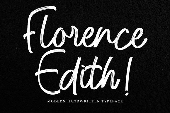 Florence Edith: A Modern Script Font for Creative Branding