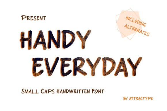 Handy Everyday Font for Small Business Branding