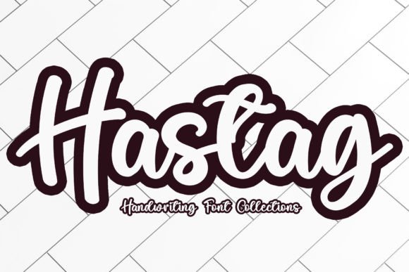 Hastag Script Handwritten Font for Joyful Branding