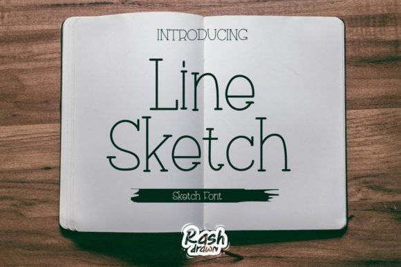 Line Sketch: A Friendly Handwritten Font for Editorial Charm