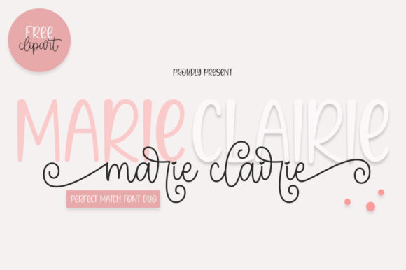Marie Clairie: A Chic Script Handwritten Font for Real Branding Projects