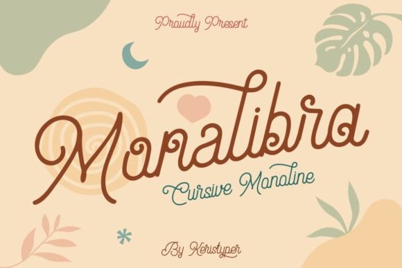 Monalibra: A Timeless Script Font for Handmade Creators