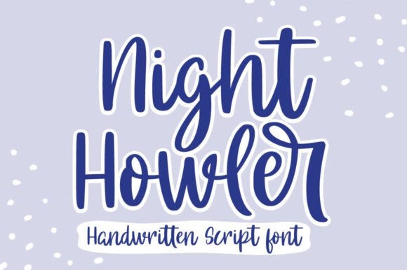 Night Howler: A Script Handwritten Font That Elevates Your Brand Instantly