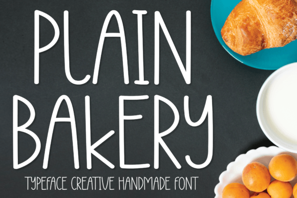 Plain Bakery: A Script Handwritten Font for Creative Crafters and Product Designers