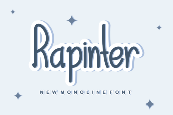 Rapinter: A Script Handwritten Font for Modern Digital Branding
