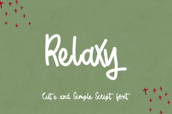 Relaxy: A Modern Script Handwritten Font for Elegant Web Design