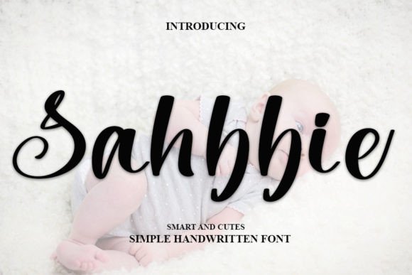 Sahbbie Script Handwritten Font for Elegant Digital Design
