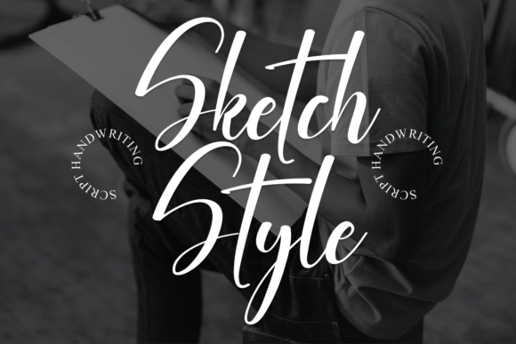 Sketch Style: A Script Handwritten Font for Dynamic Brand Campaigns