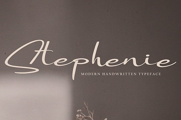 Stephenie: A Fresh Script Handwritten Font for Makers