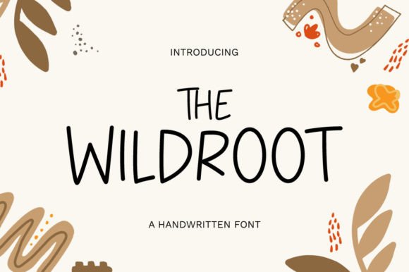 The Wildroot Handwritten Font for Crafters & Sellers
