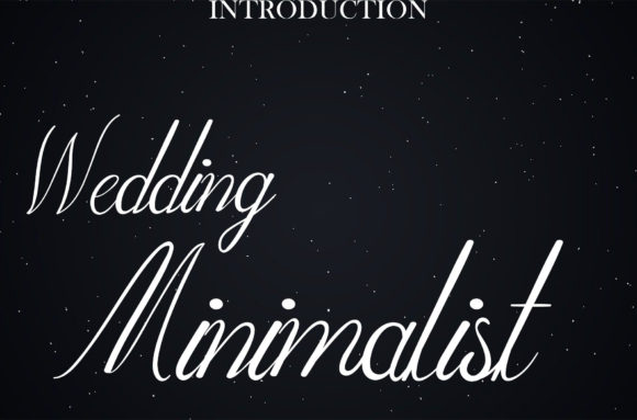 Wedding Minimalist: The Font That Elevates Your Brand