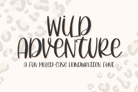 Wild Adventure Font: A Playful Script Handwritten Typeface for Makers